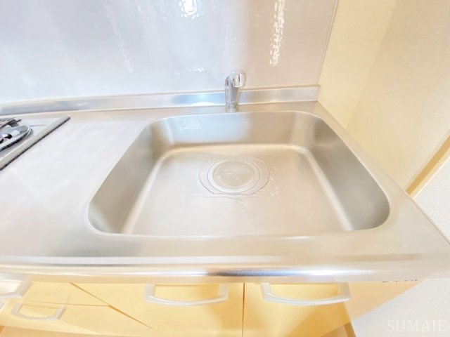 ハイツマコトCのキッチン|シンクです。