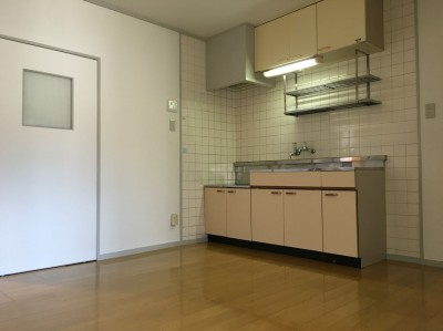 三角コーポのキッチン