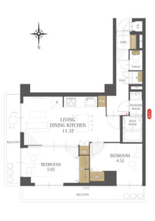 【間取り】ライオンズマンション本川越第３ 