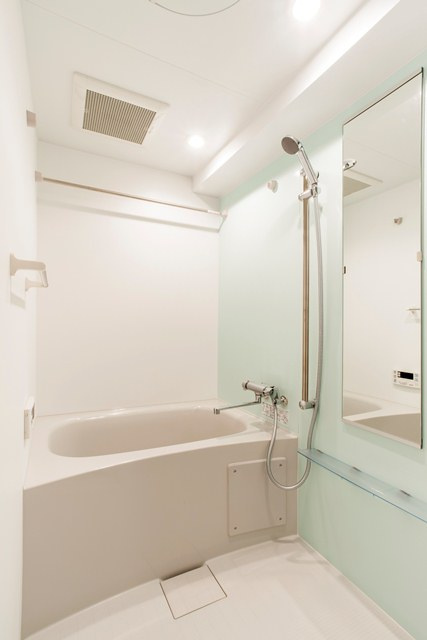 エンクレストGRAN博多駅前の浴室|日々の疲れを癒すお風呂付です