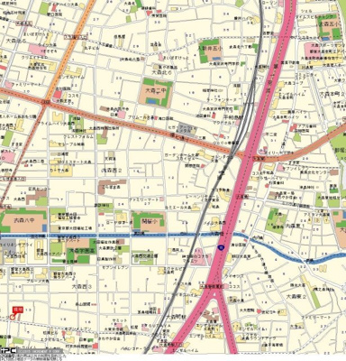 【地図】 | 日神パレステージ大森第２