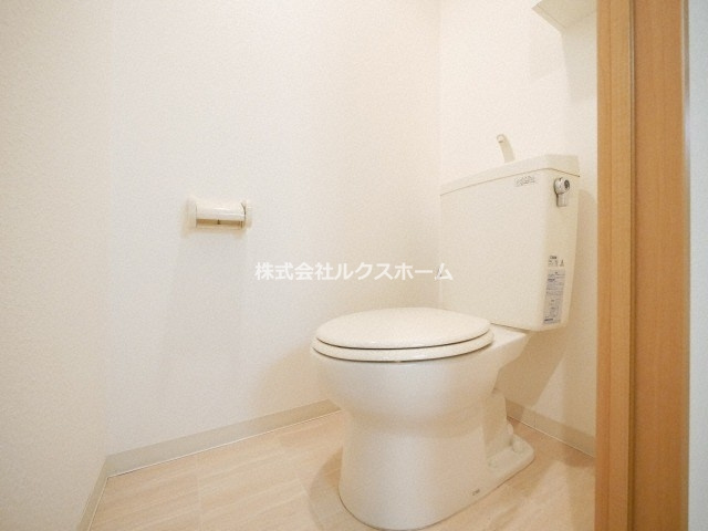 グランデ花水木のトイレ|落ち着いた色調のトイレです