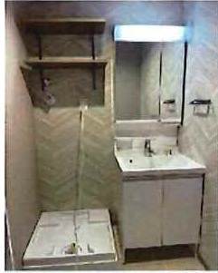 【独立洗面台】 | 鴫野コーポ２号棟