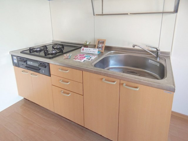 岸和田市上町のハイツのキッチン