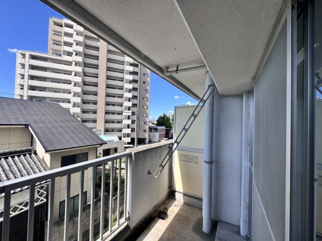 オークタウンマンションのバルコニー