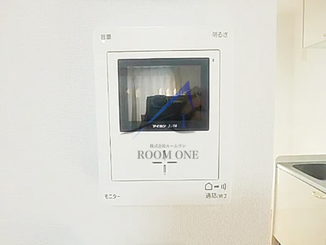 ヴィンテージ高松のセキュリティ|モニター付きインターホンです。