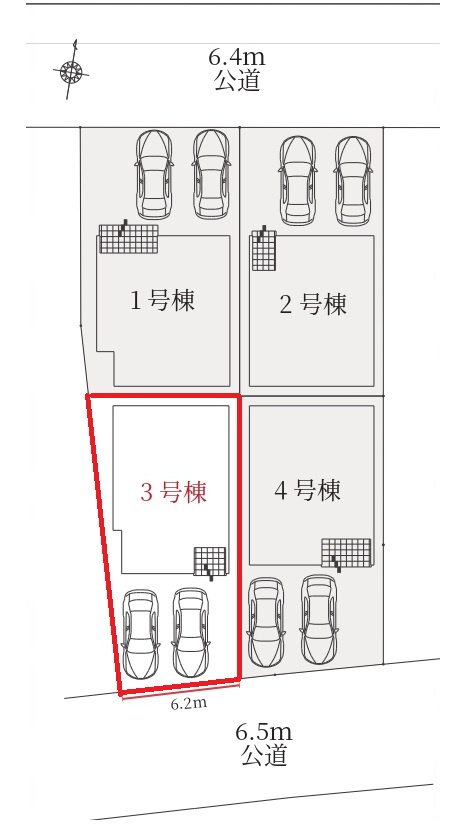 【仲介手数料無料／中村区】Terrechez　名古屋市中村区横井1期　新築戸建　3号棟のその他