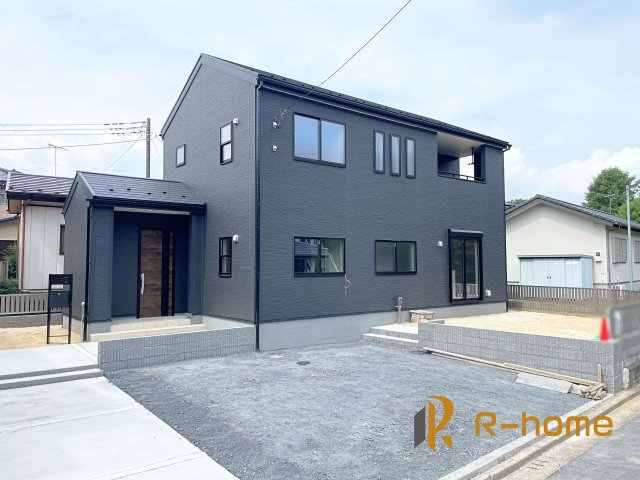 東茨城郡茨城町奥谷1期　新築戸建て　1号棟の外観|ご予約を頂ければ、『平日』はもちろん『早朝』や『夜間』もご見学可能です♪お気軽にお申し付けください♪