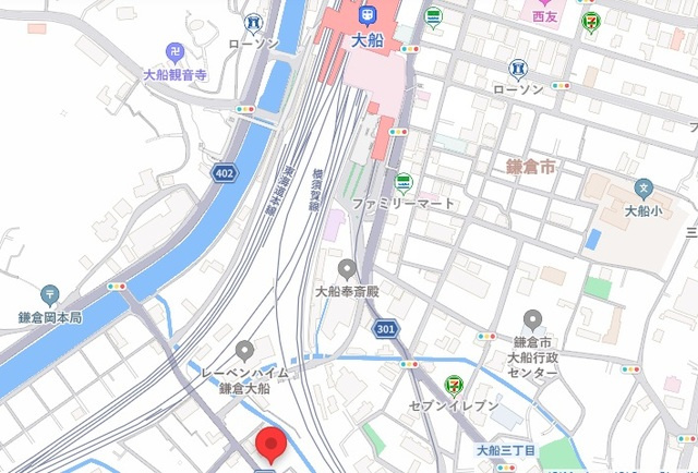 Ｒｉｖａｇｅ鎌倉の地図