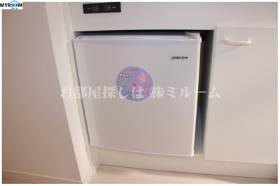 【設備】 | ソレイユ新宿 | 冷蔵庫は使わない場合食器棚等にお使い下さい。（同一仕様写真）