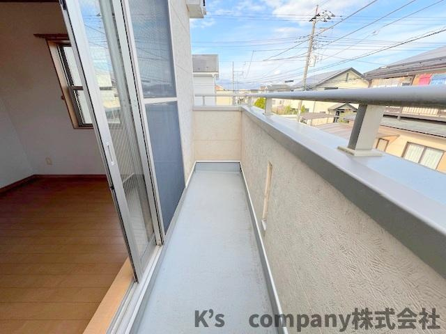 ■高座郡寒川町倉見　中古戸建のバルコニー|北側バルコニー☆