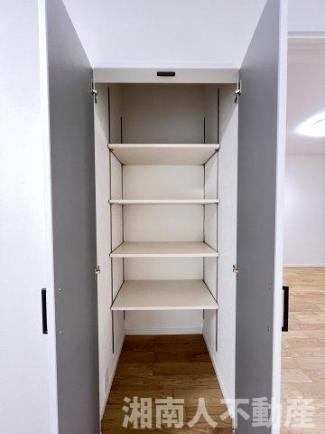 クリオ鎌倉笛田の収納|大きなスペースがあり、収納には困りません