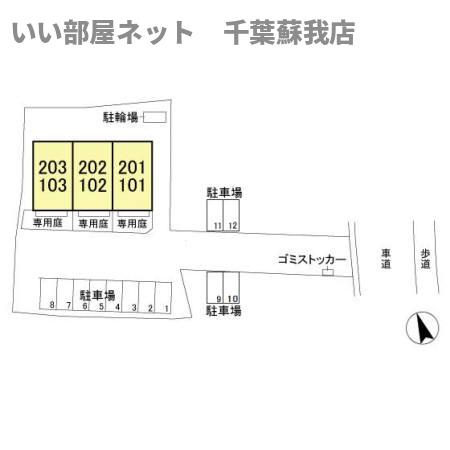 フォンターナの区画図