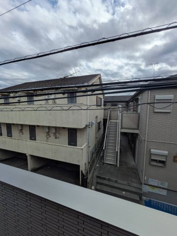中野区大和町１丁目のアパートの展望