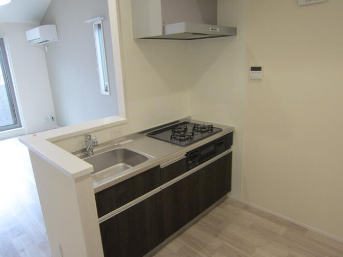 中野区大和町１丁目のアパートのキッチン