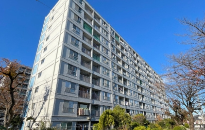 仲介手数料無料　所沢コーポラスA棟の外観