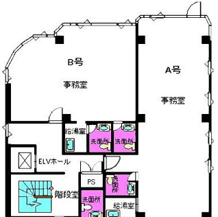 栗東市安養寺６丁目の店舗一部の間取り