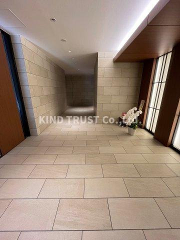 フラットレモンのロビー|清潔なロビーです