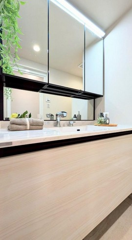 【独立洗面台】