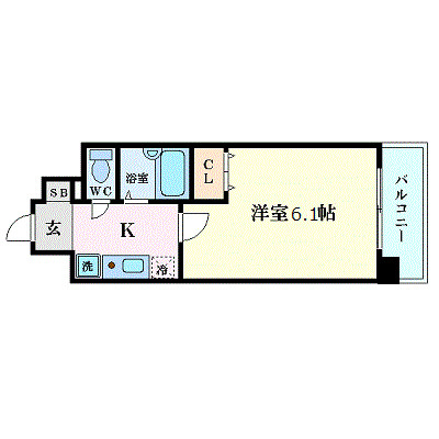 【間取り】 | エスリード京橋ステーションプラザ
