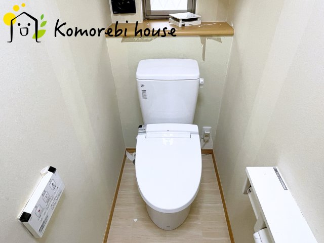 桶川市末広三丁目　中古一戸建てのトイレ|コンパクトで使いやすいトイレです