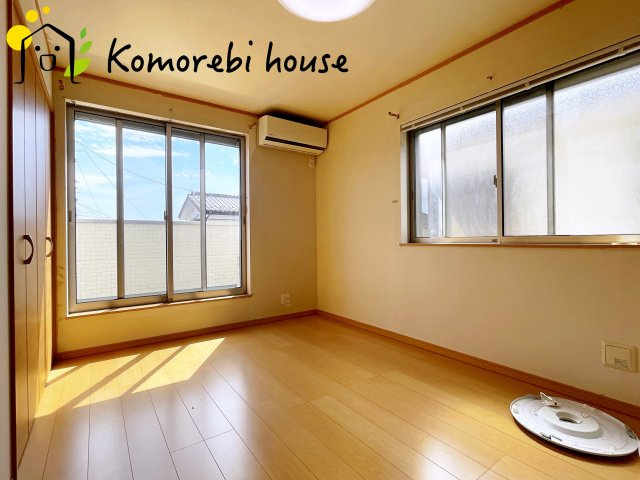 桶川市末広三丁目　中古一戸建ての寝室|ゆとりの広さです