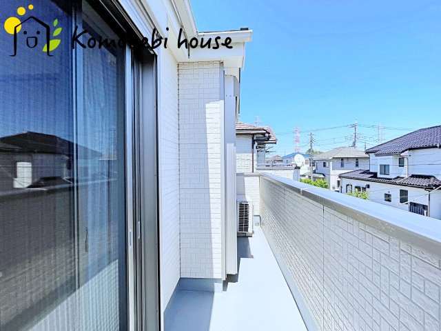 桶川市末広三丁目　中古一戸建てのバルコニー|26.5.30　撮影済み