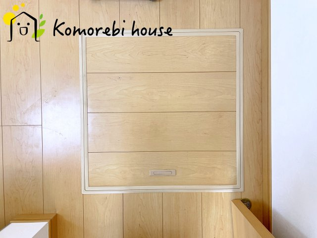 桶川市末広三丁目　中古一戸建ての内装|床下収納です