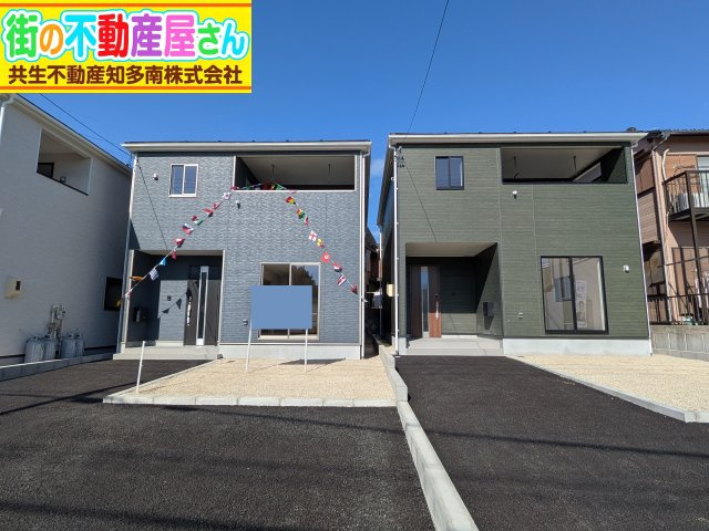 クレイドルガーデン常滑市神明町第2　3号棟の外観|全体現況写真