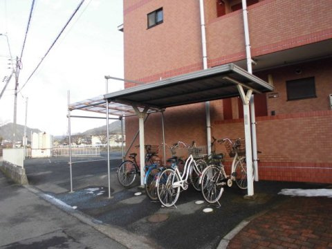 ハーベストガーデンのその他共用部分|駐輪場です