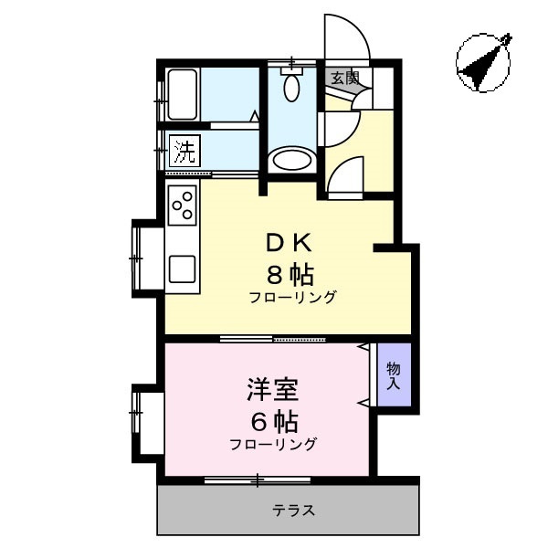 SKハイムの間取り