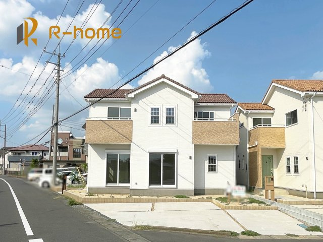 下妻市鬼怒　中古戸建て　1号棟の外観|ご予約を頂ければ、『平日』はもちろん『早朝』や『夜間』もご見学可能です♪お気軽にお申し付けください♪