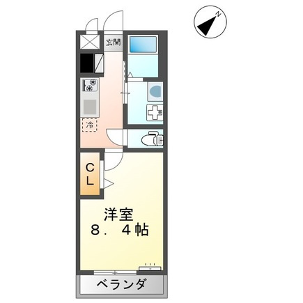 メゾン　ド　ココン　Ｍの間取り