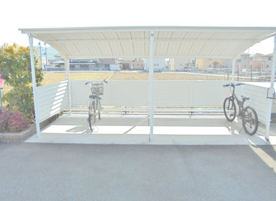 【その他共用部分】 | プルミエール | 屋根付き駐輪場