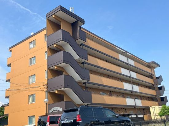 油屋ハイツ中野Ⅱの外観|外はこのようになっています