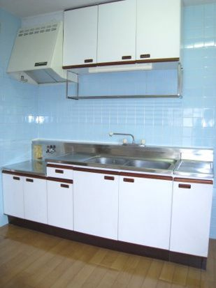 油屋ハイツ中野Ⅱのキッチン|きれいなキッチンです