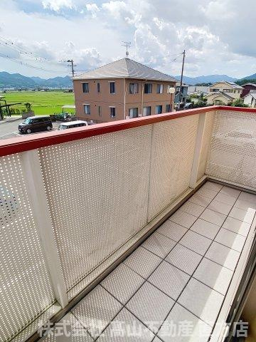 スクーデリア2006　A棟のバルコニー