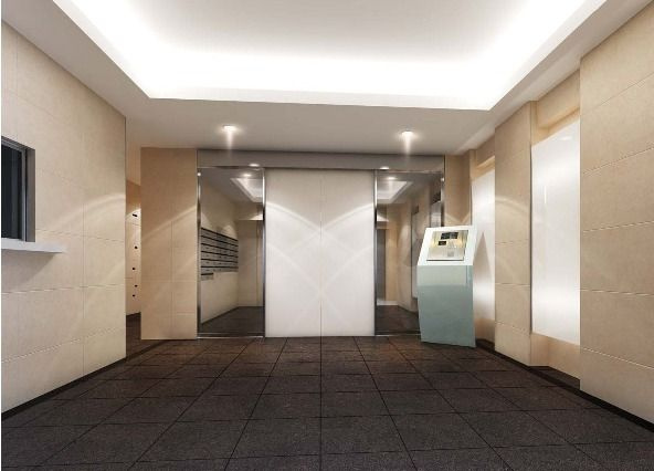 ブレシア銀座イーストのエントランス|清潔なエントランスです