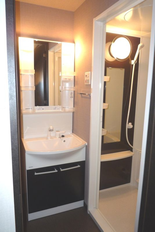 ブレシア銀座イーストの独立洗面台|朝の身支度には欠かせない独立洗面化粧台