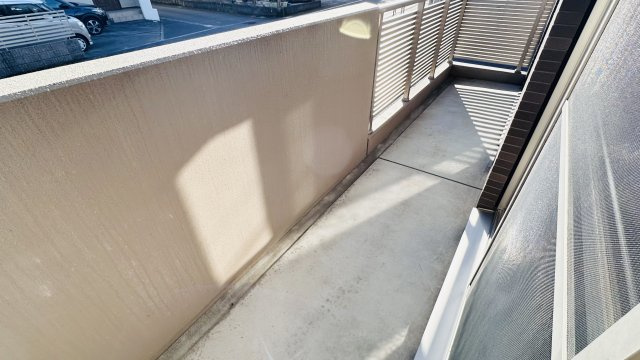 ペアーフィールドＡのバルコニー