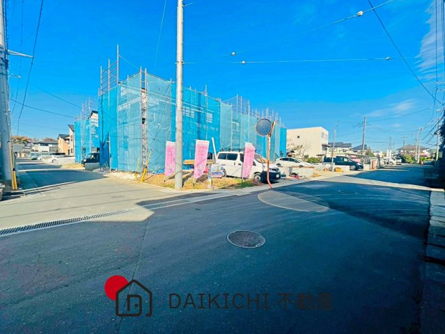 【前面道路含む現地写真】 | 川島町伊草2期　GRAFARE　新築戸建　全8棟　6号棟