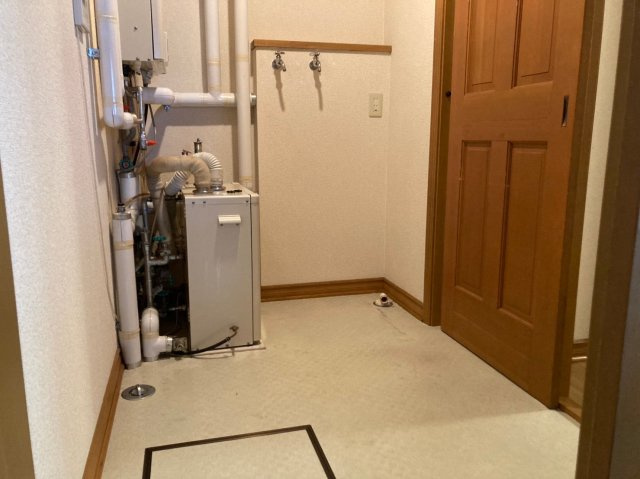 芦野タウンハウスの洗面所