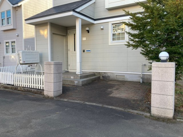 芦野タウンハウスのエントランス