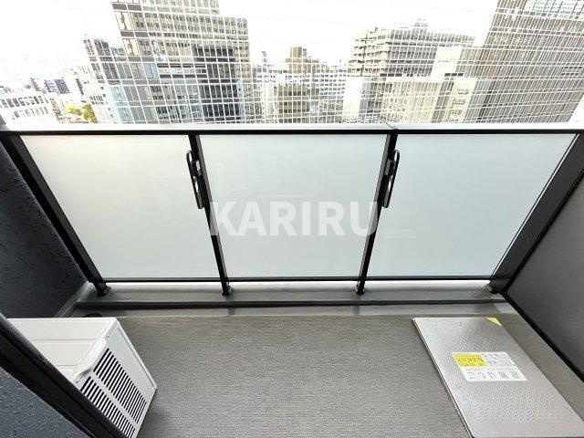 アーバネックス天満橋Frontのバルコニー