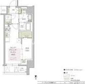 アーバネックス天満橋Frontの間取り