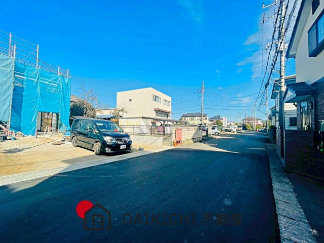 【前面道路含む現地写真】 | 川島町伊草2期　GRAFARE　新築戸建　全8棟　8号棟