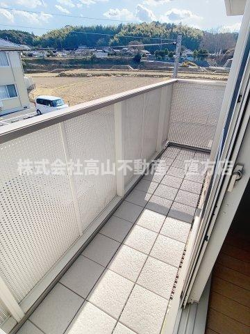 スクーデリア2007　A棟のバルコニー