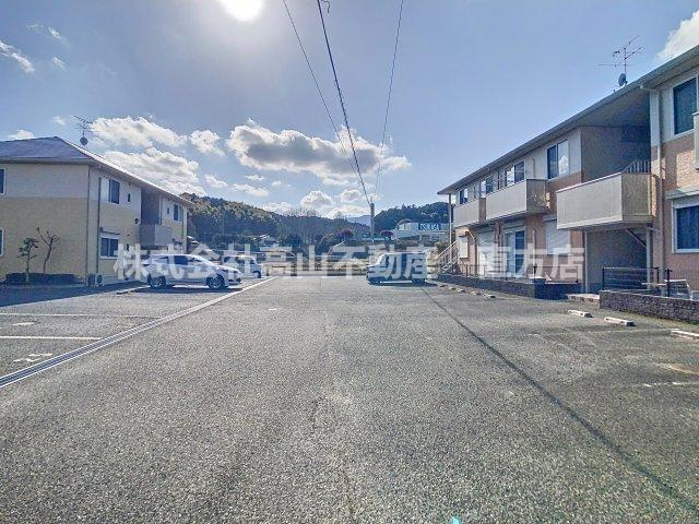 スクーデリア2007　A棟の駐車場