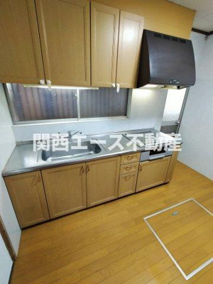 【キッチン】 | 寺川５丁目貸家