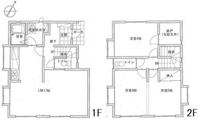東区中山上２丁目の間取り